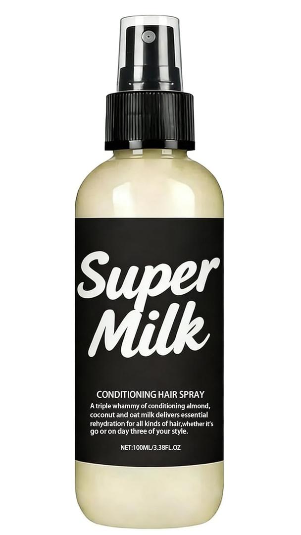 Super Milk Conditioning Hair Primer, Nourishing Hair Care SprayEnhance Luster And Suitable For All Hair Types