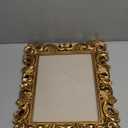 8x10 Picture Frame Gold Ornate Victorian Picture Frames Baroque Vintage Antique for Wall or Tabletop Display, Fits 8x10 or 5x7 Photo with Mat