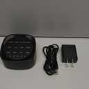 Sleepbox Sleep White Noise Sound Machines with 25 Soothing Sounds 36 Volume Levels 5 Timers Visible Sound Catalog Portable Size Memory Function for Home Office and Travel (Black)