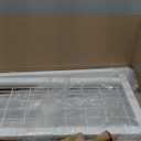 2 Pack 21 IN Depth Pull Out Cabinet Storage With Smooth Rails, 2-Tier Dual Pull Out Cabinet Storage For Bathroom Kitchen, Under Sink Shelf-White