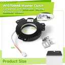 W10754448 Washer Clutch Compatible with Whirlpool Maytag Kenmore Crosley, Replacement Part W10447973 W10817398 W10905022 AP5956756 3452770 PS10064562 EAP10064562