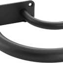 Double Curtain Rods Wrap Around, Double Rods Curtain Rods for Windows 28 to 48 Inch, Matte Black Room Darkening Double Curtain Rod, Heavy Duty Dual Curtain Rod Double Blackout Curtain Rod