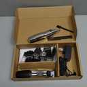 Wahl Groomsman Rechargeable Beard Trimmer kit for Mustaches, Nose Hair, and Light Detailing and Grooming with Bonus Wet/Dry Battery Nose Trimmer  Model 5622v (15 Piece)