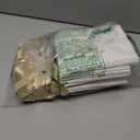 100 Pack Small Thank You Gift Bags, 4.5x1.8x3.9in Party Favor Bags Boxes with Bow Ribbon, Small Paper Gift Bags with Gold Foil Printed, Mini Candy Treat Bags for Birthday Wedding Party Holiday (White)