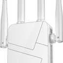 2026 WiFi Extender Signal Booster for Home, 15000sq.ft Wireless Internet Repeater, Long Range WiFi Booster and Signal Amplifier w/Ethernet Port, WiFi Router Extender Support 99% Devices, 1-Tap Setup