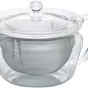 Hario ChaCha Kyusu "Zen" Tea Pot, 450ml (Clear)