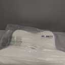 Cervical Neck Pillow, Memory Foam Pillows for Neck and Shoulder Pain Relief, 2 Heights Ergonomic Pillow with Breathable Ice Silk Cover, White