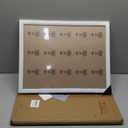 14x18 Wood Frame White, Modern Natural Woodgrain 18x14in Picture Frame, Rustic Wooden 14 x 18 inch Gallery Wall Photo Poster Frame with HD Plexiglass, Horizontal Vertical Wall Mounting Display 1pcs