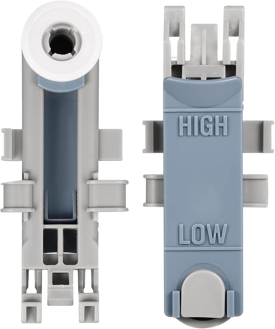 8561996 Dishwasher Upper Rack Wheel by FreeCat,Compatible with Kenmore Maytag Whirlpool Parts WP8561996 W11157084,High&Low Adjustable Option,2-pack