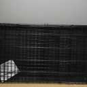 Yaheetech 42 inch Double Door Dog Crate w/Divider for Puppy to Adult XL Collapsible Metal Crate with Removable Tray Wire Dog Kennel for Large Dogs Portable Travel Cage, Black