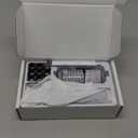 Electric Callus Remover for Feet, Rechargeable Pedicure Tools for Feet with 40PCS Sandpaper Discs, Adjustable Speed Heel Scraper for Cracked Heels, Foot Care Scrubber File for Dry Dead Skin (Silver Gray)