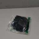 WOWENY Seamless Lace Bras for Women Wirefree Comfortable Mesh Padded Soft Back Smoothing Bra (Large, Sleep Bra Black(no Support))