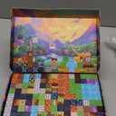 Magnetic Blocks - 300 PCS with Light Up Blocks Dinosaur Volcano Forest Castle Set - Kids Classroom Sensory Toy for Toddlers STEM, Construction Stacking Toy Kids 3+ Boys Girls Christmas Birthday Gifts