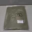 VICHYIE Women Lapel Neck Ribbed Bodycon Tight Fall Dress Long Sleeve Mid Thigh Pencil Above Knee Dresses (Green, L)