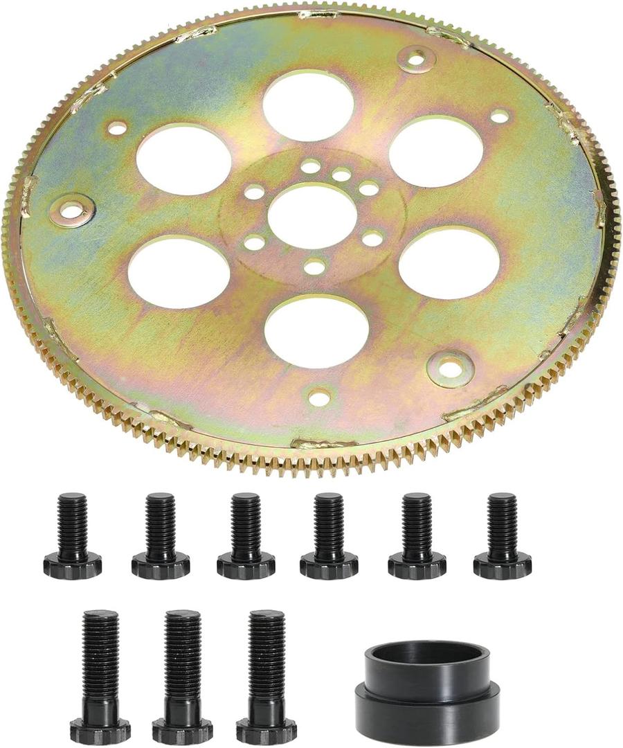 Flexplate Adapter Kit with Converter Adapter Kit for TH350 TH400 TH700R4 Transmission for Impala for Silverado 2500 for Gen III for Gen LS1 LS2 LS6 4.8 5.3 6.0, 57534610 Swap Flywheel