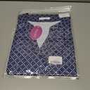 Halife Women's Sleeveless Floral Print V Neck Tunic Tank Tops Blouse Shirts (L)