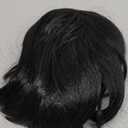 Ultra Short Black Wig with Bangs for Cosplay 1920's Flapper Wigs for women Short Black Bowl Cut Wig for Party 1930s Costumes for Women 1940s Wigs for Halloween Outfit +Hair Cap