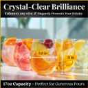 Upgraded Design of Our 2017 New York Times Best Stemless Wine Glass (Sweethome)  Made in Europe  Set of 6 , Reinforced Base for Added Stability & Premium Feel, Dishwasher-Safe, Lead-Free, 17oz.