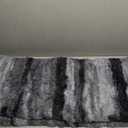 Meralax Area Rugs for Living Room Bedroom, Black 4x6 Feet Soft Fluffy Shaggy Bedside Rug, Machine Washable Indoor Floor Carpet for Kids Girls and Boys, Dorms, Nursery Rooms, Home Decor Aesthetic