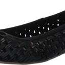 Lucky Brand Women's Mogeni Woven Ballet Flat (8, Black)