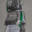 AMERICAN HOSPITAL SUPPLY Hospital Slipper Socks Grip Socks with Elastic Cuff Grip Socks for Women and Men Slipper Socks Gray | X-Large (Pack of 6)