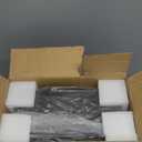 Fish Tank, 2.4 Gallon Fish Aquarium, Fish Tank Starter kit with Smart Humidifier, Temperature Display, 7-Color Lighting, 3 in 1 Quiet Pump with Filteration & Oxygenation & Circulation (Black)