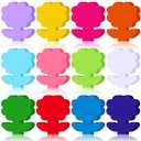 Kisston 360 Pcs Flower Cutouts Paper 3.9 Inch Assorted Color Die Cuts for DIY Craft Projects School Classroom Bulletin Board Decor
