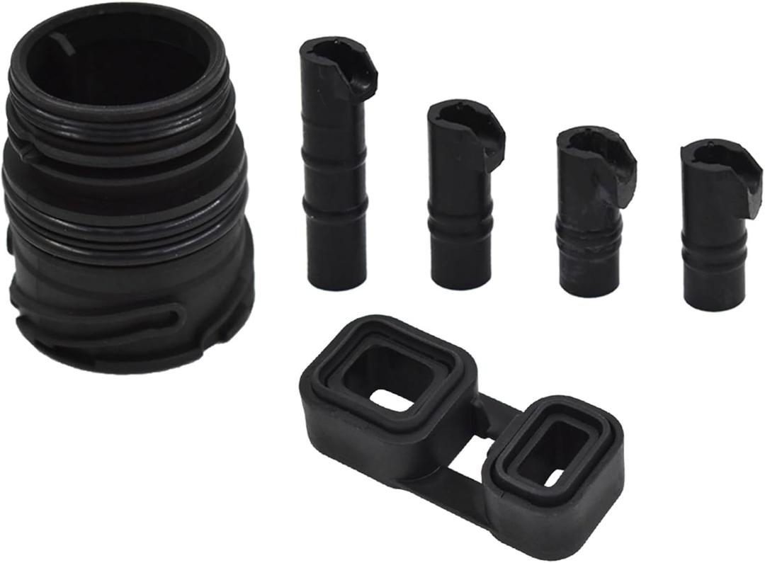 labwork 6pcs ZF6HP19Z 6HP19 6HP21 Valve Body to case Sleeve Seal Kit Mechatronic Kit Replacement for BMW 325i 330i 525i 525xi 2004-2006