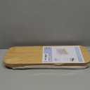 LONBET Toilet Paper Storage for 12 Rolls, Stackable & Foldable - The Ultimate Bathroom Organizer - Waterproof Basket with Bamboo Lid - Elegant Toilet Paper Storage Holder, Beige