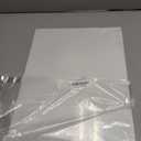 Kinlink White ABS Plastic Sheet 12" x 16"x 0.06" Flexible Moldable Impact Strength and High Tensile 1/16" Thick (1.5mm) Abs Sheet, Moldable Plastic DIY Materials for Home Decor and Handicrafts, 6 Pack