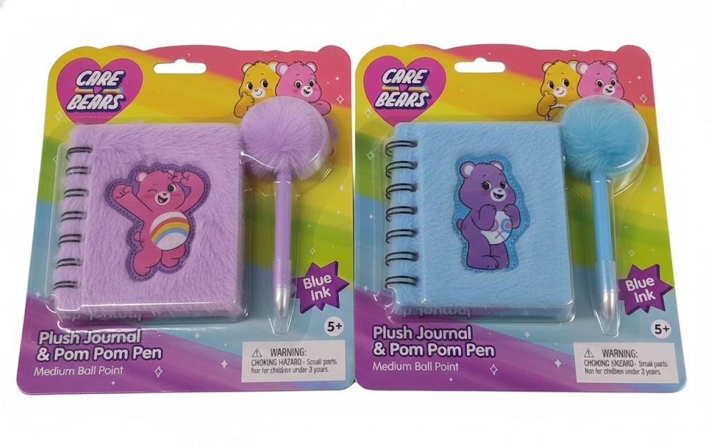 Care Bears Plush Journal 2 Pack