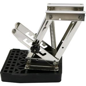 2 Stroke Outboard Motor Bracket Kicker for Boat up to 20HP, Auxiliary Heavy Duty Marine Motor Bracket Max Load 20HP