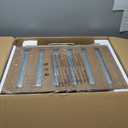 Royal Gourmet CD1824M 24-Inch Charcoal Grill, BBQ Smoker with Handle and Folding Table, Perfect for Outdoor Patio, Garden and Backyard Grilling, Black, Medium