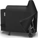 PasWith Grill Cover for Pit Boss 820 Deluxe/Pro 850,[900D Strong Tear-Resistant] Rip-Proof Pellet Smoker Cover for Pitboss,Waterproof Grill Cover for Pit Boss Pro Series 820/850,Competition 820/850