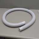 ANTOBLE 1.25'' Pool Hose for Intex, Swimming Pool Pump Replacement Hoses, White Plastic Filter Sucion Hose Pools 3 Foot(36'') Long for Above Ground Pool