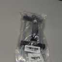 Car Battery Hold Down Kit, High-Strength Car Battery Crossbar with Heavy-Duty Clamps, Rust-Resistant Car Battery Holder with J-bolts (11inch/27cm bolts)