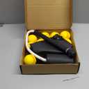 Baseball & Softball Swing Trainer Bat - Batting Practice Equipment - Includes Rope Swing Training Bat with 12 Training Balls & Tote Bag, Training Tool, Batting Aid