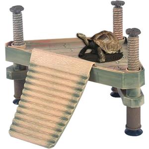 Turtle basking Platform for Aquatic Turtles, Floating Dock(Size:M)