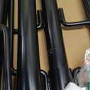 2 Pack String Light Poles,10 Ft Light Poles for Outside String Lights,Outdoor Lights Pole with Fork,Metal Poles Stand for Patio Deck Backyard