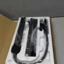 LED Floor Lamp, 18W/2000LM Bright Reading Floor Lamp for Office with Double Head, Adjustable Gooseneck Dimmable Modern Standing Light for Lash Extension Craft, Eye Caring Floor Lamps for Living Room (Black)