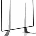 Suptek Universal TV Stand Table Top Replacement TV Legs for 22-65 inches LCD Flat&Curved Screen TV, Max VESA up to 800x400mm Support 110lbs (ML1760)
