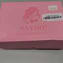 NAYOO Long Ombre Bluish Green Wavy Wig for Women 26 Inch Middle Part Curly Wavy Wig Natural Looking Synthetic Heat Resistant Fiber for Daily Party Use (Ombre Bluish Green)