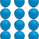 Golf Balls Class Practice Colored Golf Balls 2 Piece Long Distance and High Launch Performance (Blue 12 pcs)