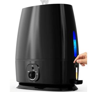 Everlasting Comfort 6L Humidifiers for Bedroom, Quiet 50HR Runtime No-Filter Supersized Cool Mist Humidifier Large Room for Whole House, Plants, Baby Nursery, Allergies, Dry Skin, Congestion, Indoor