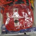 Marvel Iron Man Official Youth Halloween Costume - Premium Quality Padded Jumpsuit with Plastic Mask (L) Red