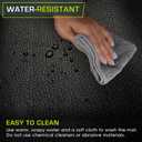 ProsourceFit Exercise Equipment & Treadmill Mat High Density PVC Floor Protector, 3 x 6.5-feet