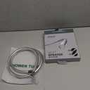 Sink Hose Nozzle for Washing Hair,4 Foot Faucet Sprayer Hose,Sink Hose Attachment for Portable Hand Held Shower Head Sprayer,Shampoo Sprayer Hose for Bathing Baby,Pets,Rinsing Vegetables (48 In)