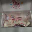 Big Sister Gifts for Girls, 5PCS Promoted to Big Sister Announcement Gift Includes 12OZ Tumbler Cup Sunglasses Bracelet Canvas Bag Card Bracelet for Little Girls, Gifts for Older Siblings of New Baby