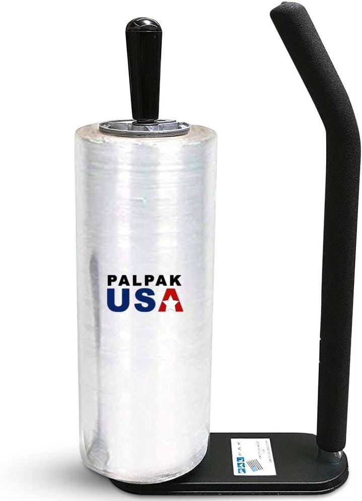 New! PalPak300 BACKSAVER - Best Selling Stretch Film Dispenser with Extended Handle, Industrial Strength for Packing Wrap, Holds 14"-20" Rolls with Adjustment Furniture, Boxes & Pallets (1 Pack) (1 Pack)