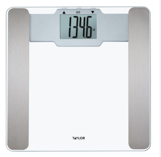 Taylor Digital Clear Glass Scale